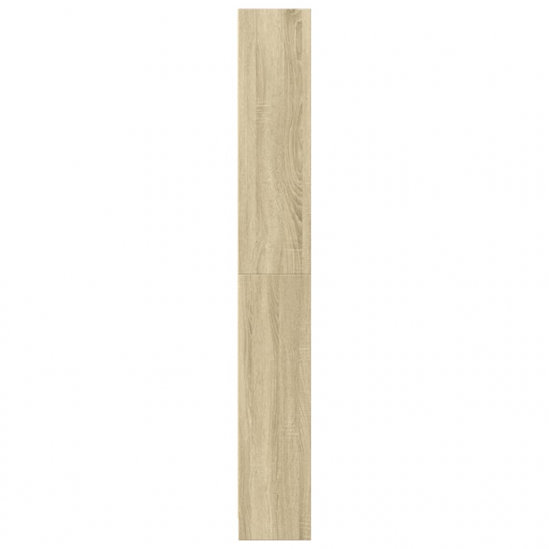 Bücherregal Sonoma-Eiche 80x24x176 cm Holzwerkstoff