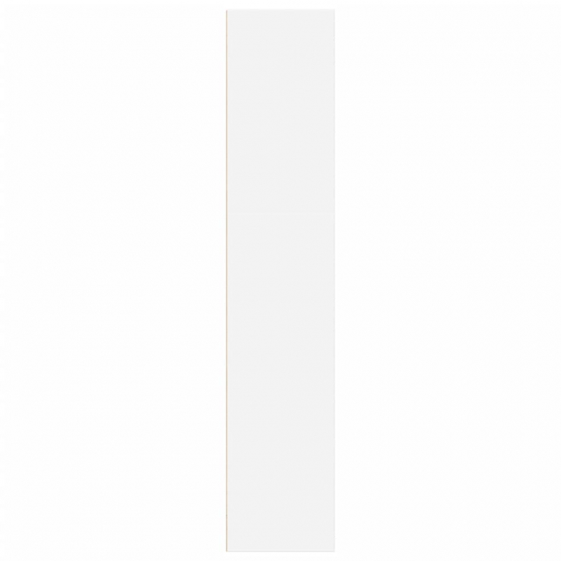 Bücherregal Weiß 40x30x152 cm Holzwerkstoff