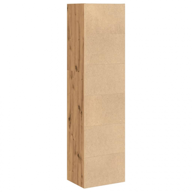 Bücherregal Artisan-Eiche 40x30x152 cm Holzwerkstoff