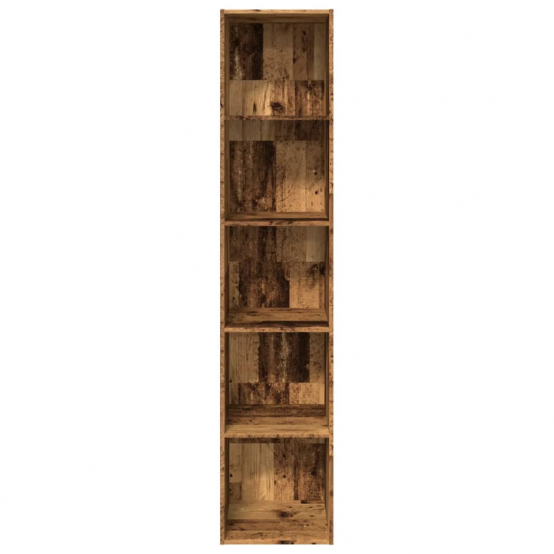 Bücherregal Altholz-Optik 40x30x189 cm Holzwerkstoff