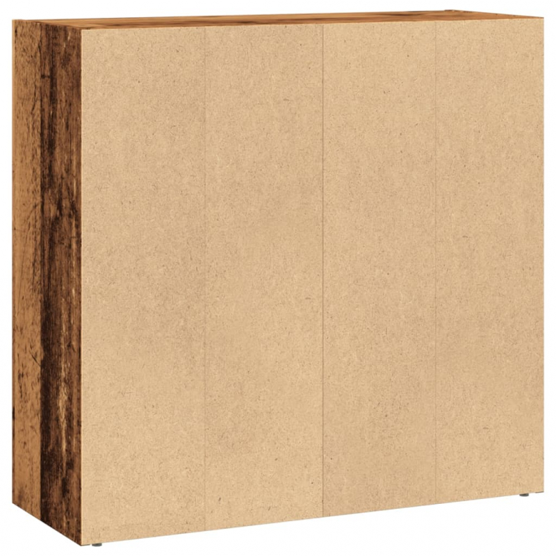 Bücherregal Altholz-Optik 80x30x77 cm Holzwerkstoff