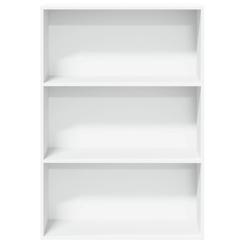 Bücherregal Weiß 80x30x114 cm Holzwerkstoff