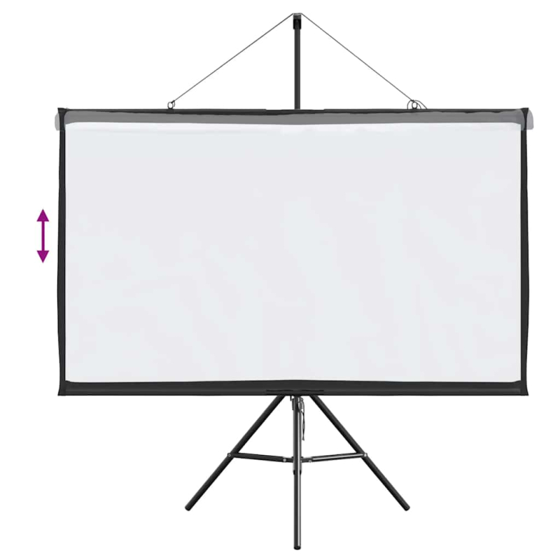 Beamer Leinwand mit Stativ 72 Zoll 16:9