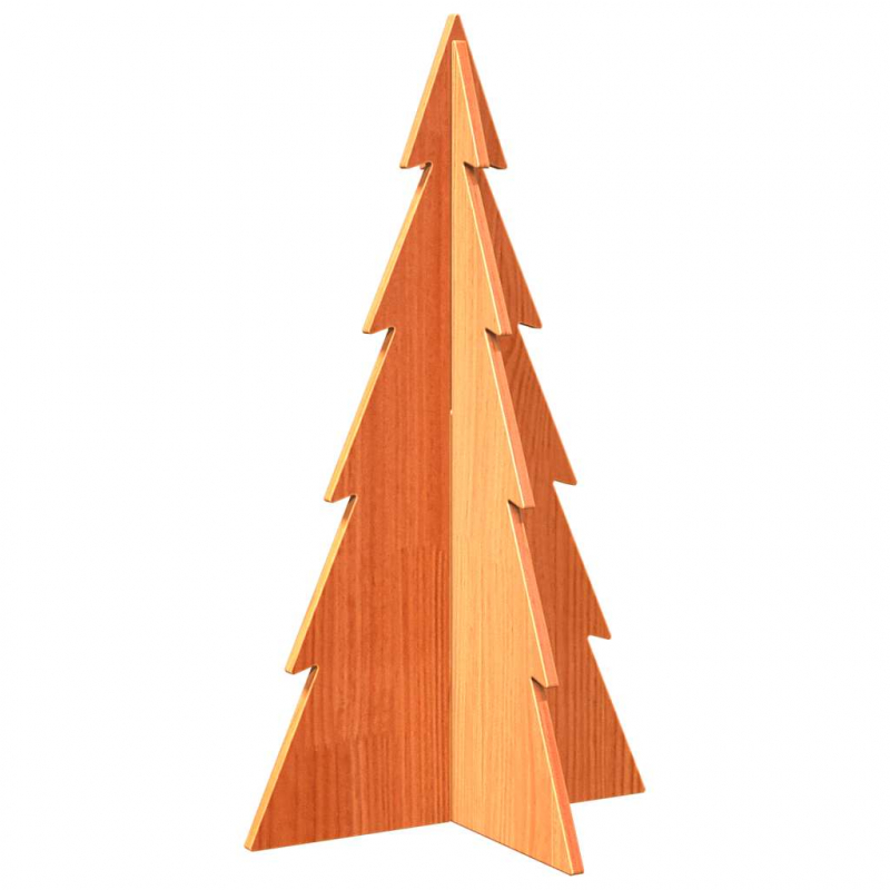 Weihnachtsbaum Holz zum Schmücken 80 cm Massivholz Kiefer