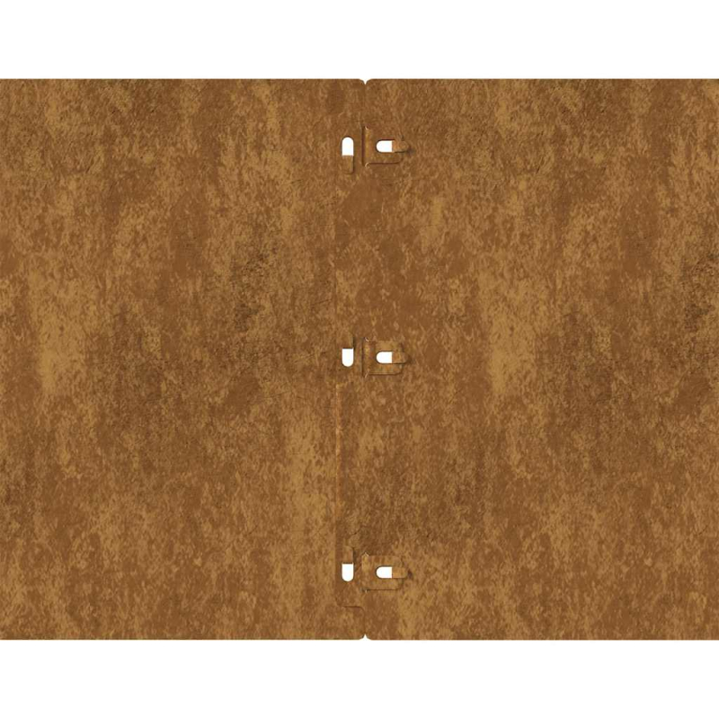 Rasenkanten 20 Stk. 25x103 cm Flexibel Wetterfester Stahl