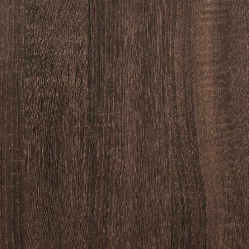 Bücherregal Braun Eichen-Optik 80x30x189 cm Holzwerkstoff