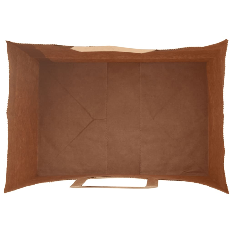 Papiertragetaschen 50 Stk. mit Henkeln Blau 32x22x28 cm
