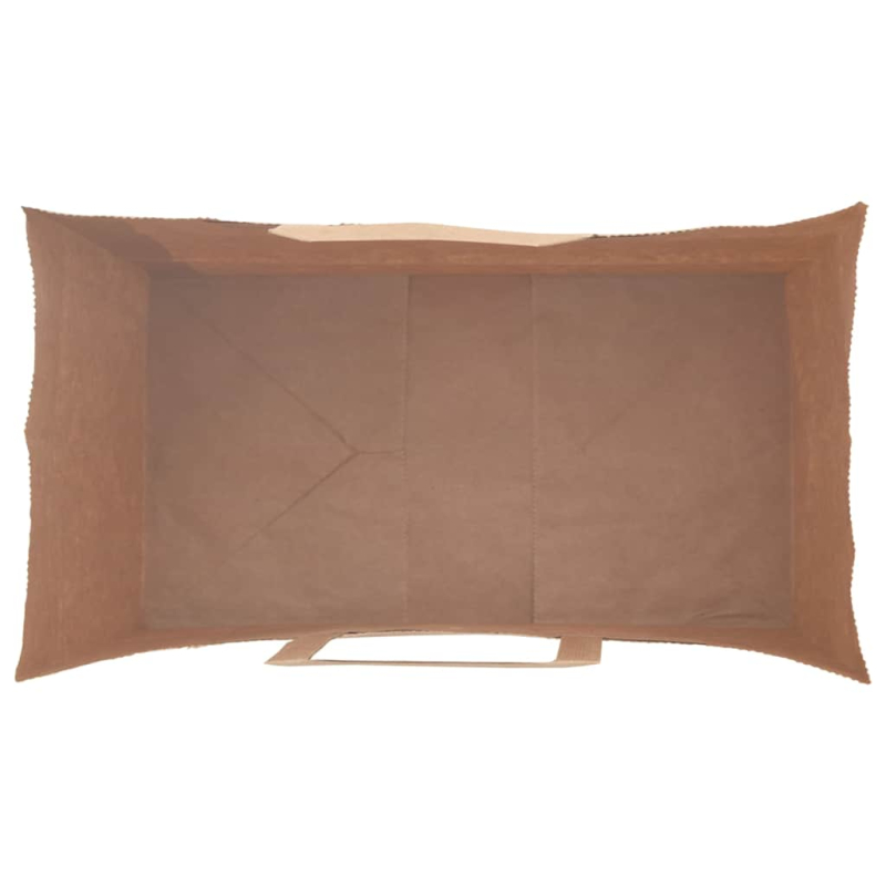 Papiertragetaschen 250 Stk. mit Henkeln Rot 15x8x21 cm