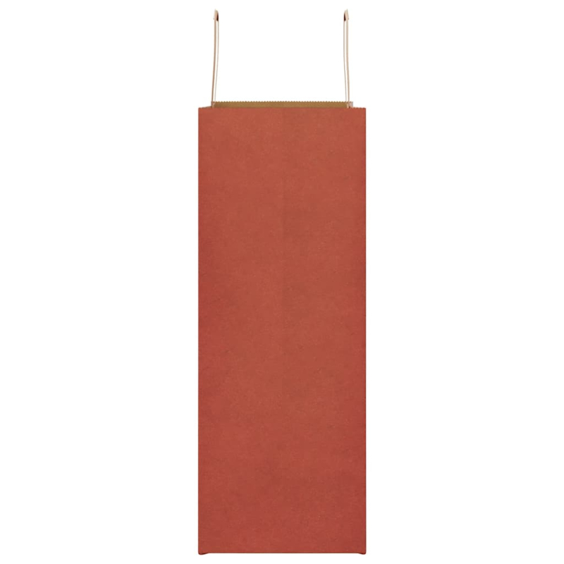 Papiertragetaschen 250 Stk. mit Henkeln Rot 32x17x44 cm