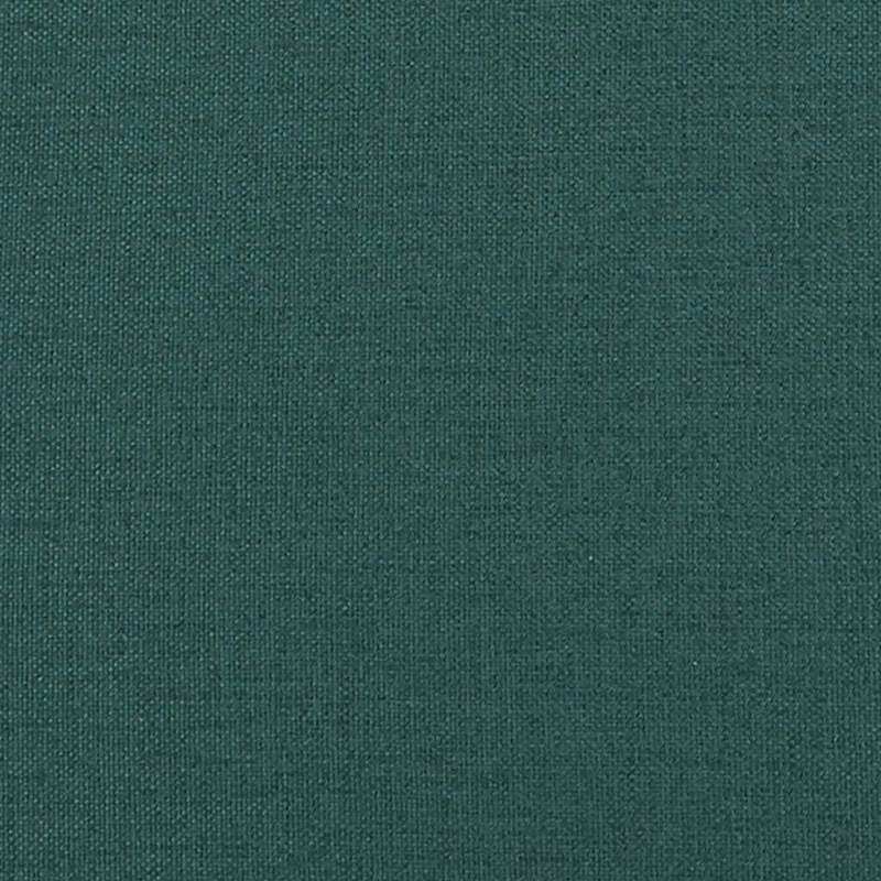 Schaukelstuhl mit Fußhocker Dunkelgrün Stoff