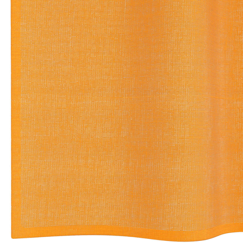 Voile Vorhänge mit Ösen 2 Stk. Orange 140x300 cm