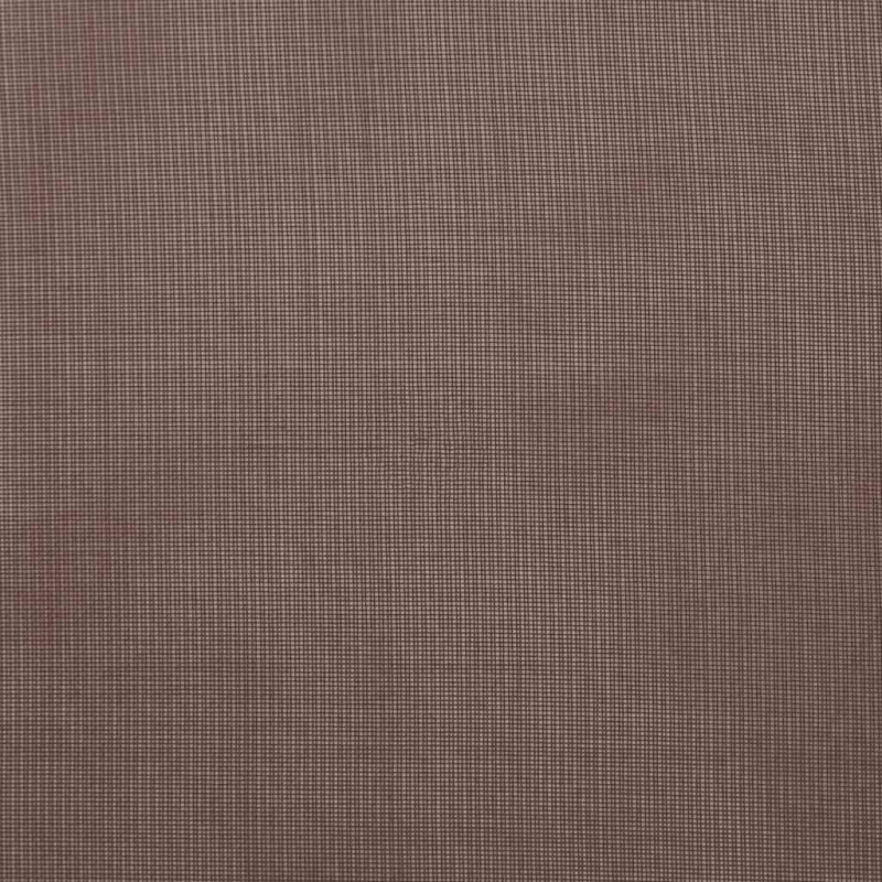 Voile Vorhänge mit Stangentaschen 2 Stk. Braun