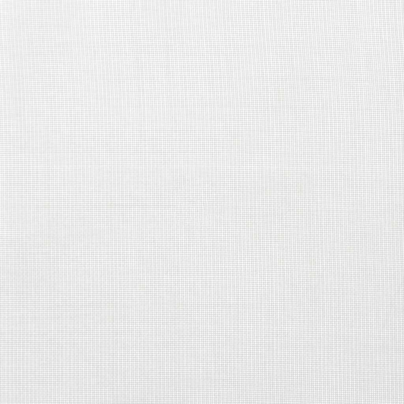 Voile Vorhänge mit Stangentaschen 2 Stk. Weiß