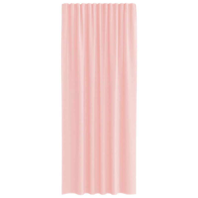 Voile Vorhänge mit Schlaufen 2 Stk. Rosa 140x245 cm