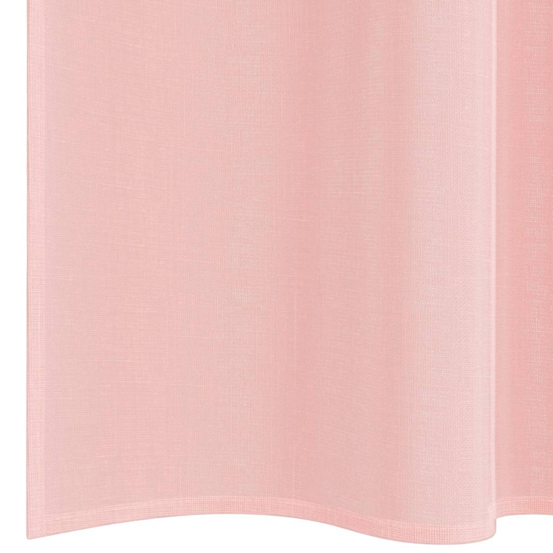 Voile Vorhänge mit Schlaufen 2 Stk. Rosa 140x260 cm
