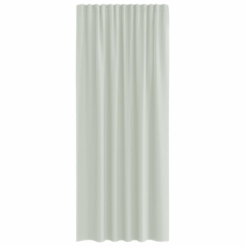 Voile Vorhänge mit Schlaufen 2 Stk. Hellgrau 140x225 cm