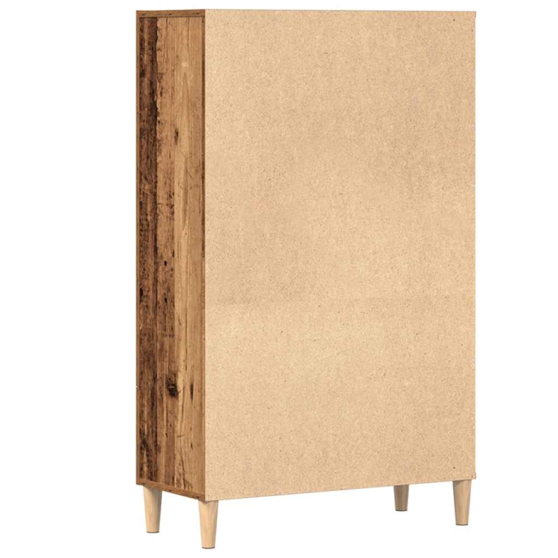 Highboard Altholz-Optik 70x31x115 cm Holzwerkstoff