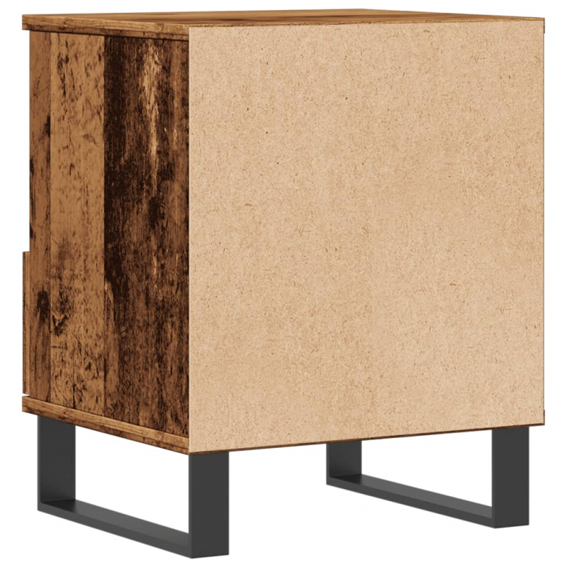 Nachttisch Altholz-Optik 40x35x50 cm Holzwerkstoff