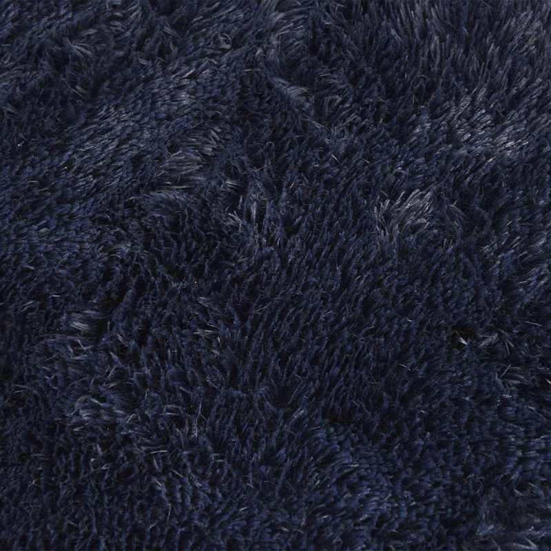 Teppich Shaggy Hochflor NAVARRA Marineblau 120x170 cm Polyester