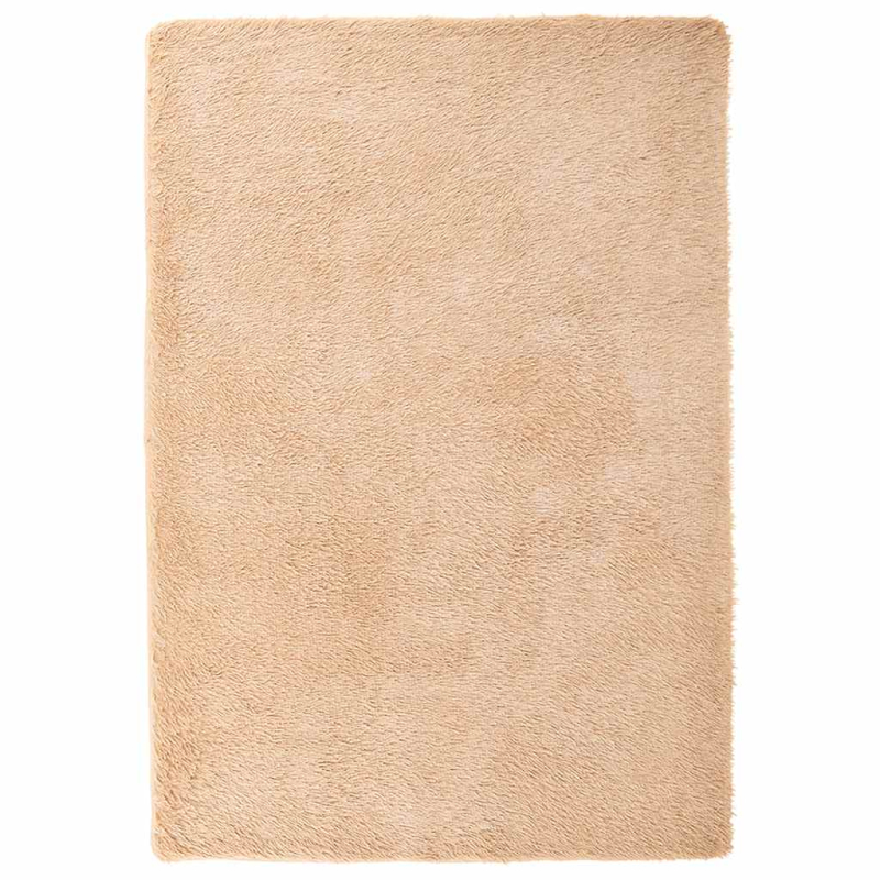 Teppich Shaggy Hochflor NAVARRA Beige 200x290 cm Polyester