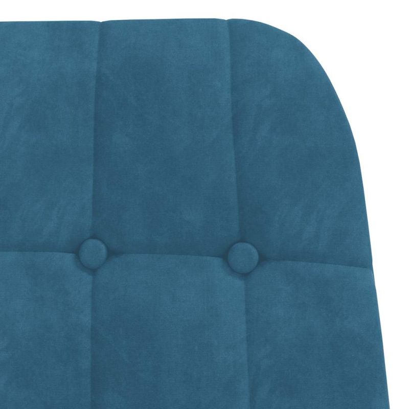 Relaxsessel Blau Samt