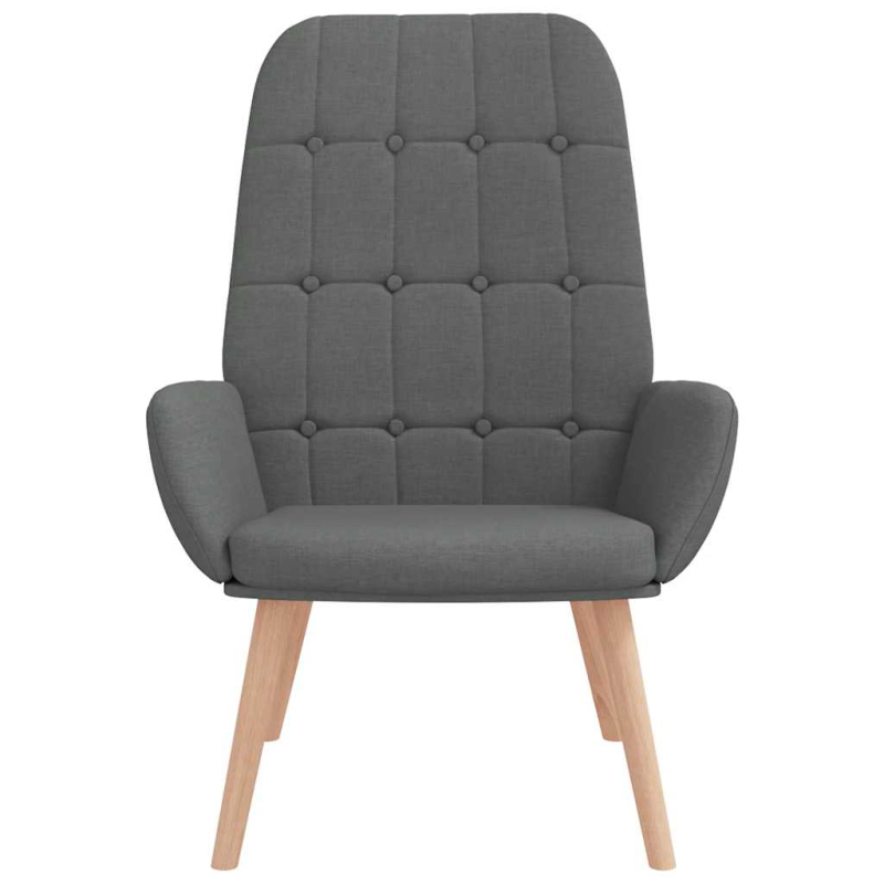 Relaxsessel Dunkelgrau Stoff