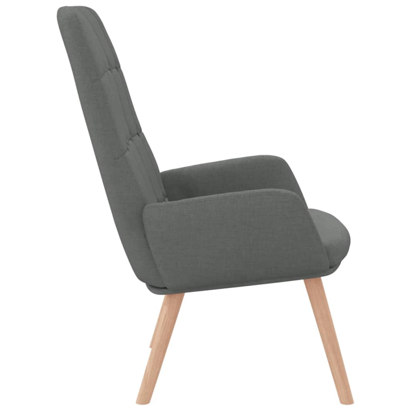 Relaxsessel Dunkelgrau Stoff