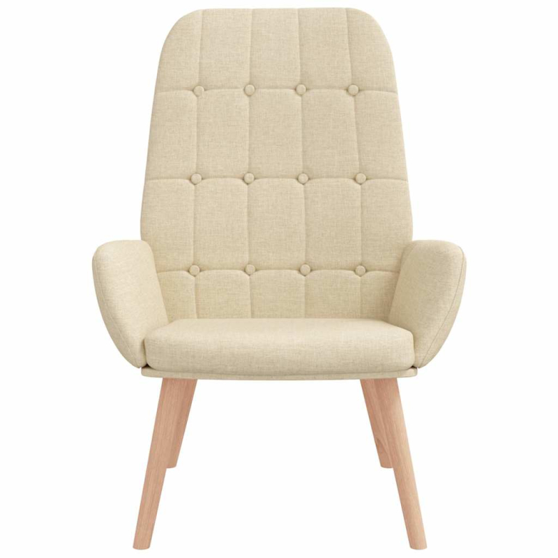 Relaxsessel Creme Stoff