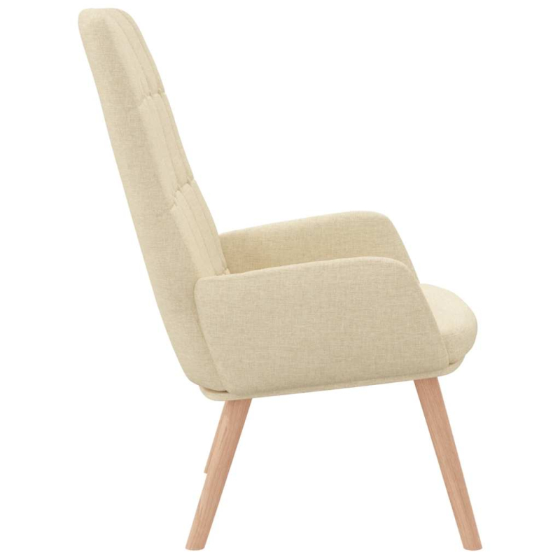 Relaxsessel Creme Stoff