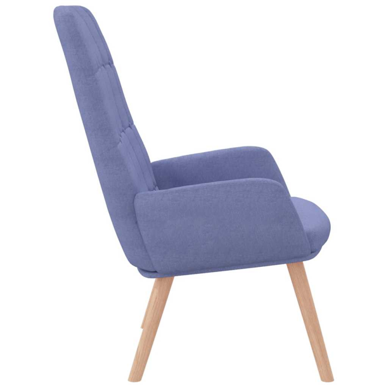 Relaxsessel Jeansblau Stoff
