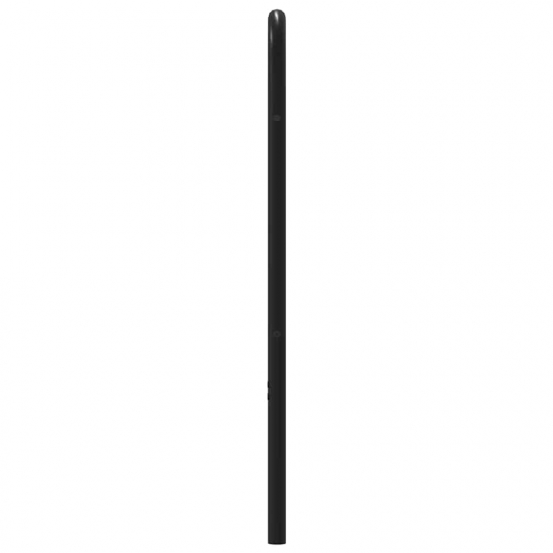 Kopfteil Räuchereiche 75 cm Stahl und Holzwerkstoff