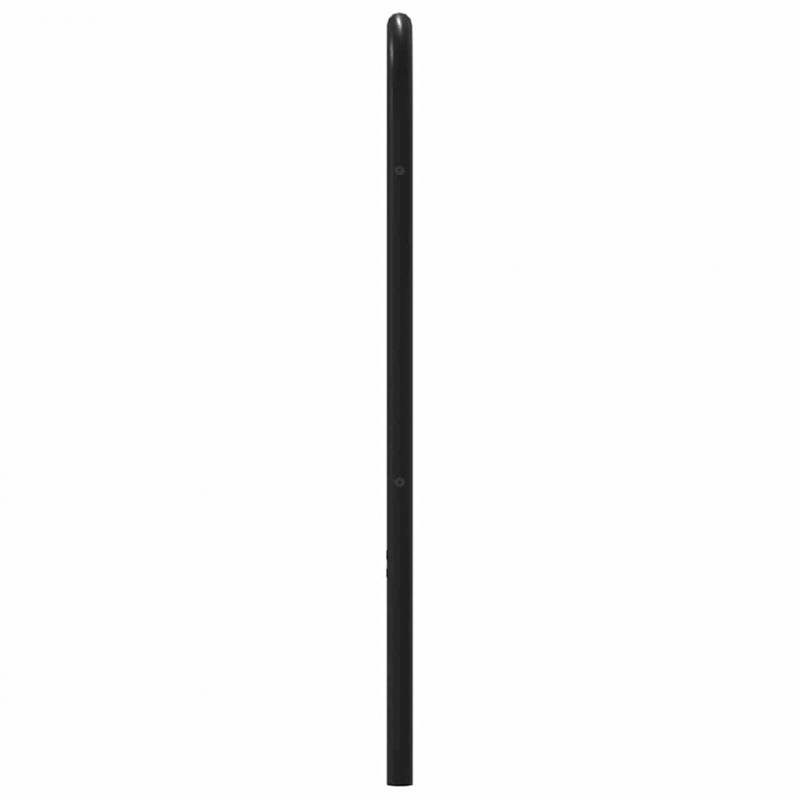 Kopfteil Räuchereiche 90 cm Stahl und Holzwerkstoff