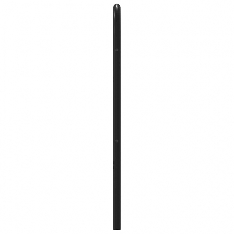 Kopfteil Räuchereiche 100 cm Stahl und Holzwerkstoff
