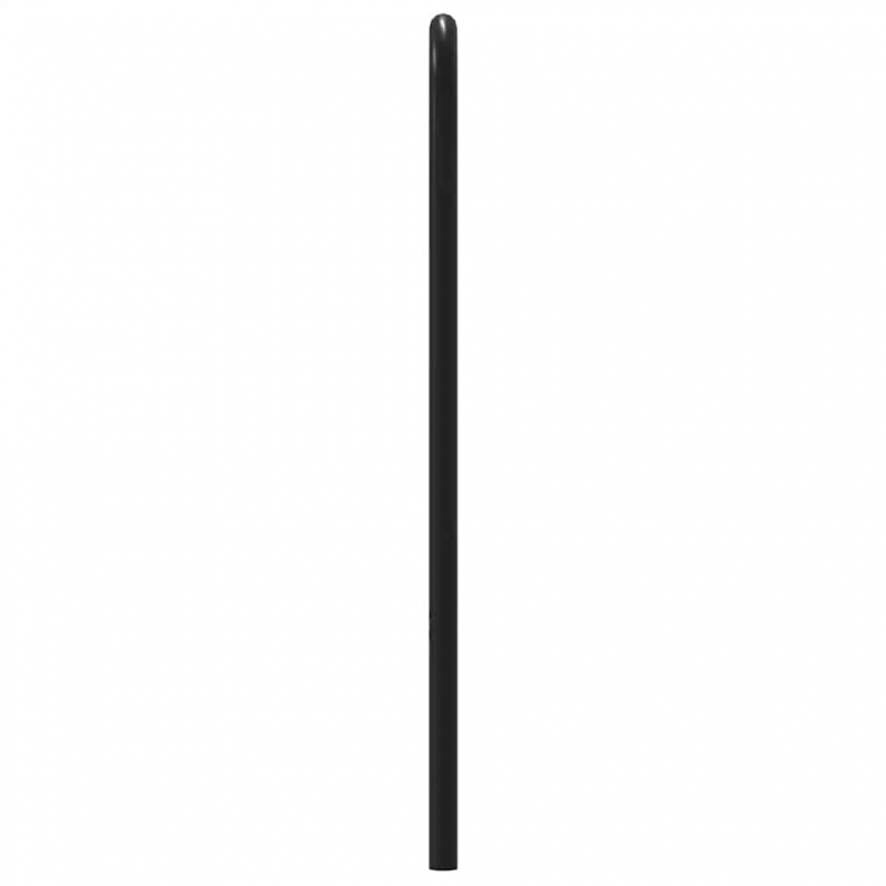 Kopfteil Räuchereiche 120 cm Stahl und Holzwerkstoff