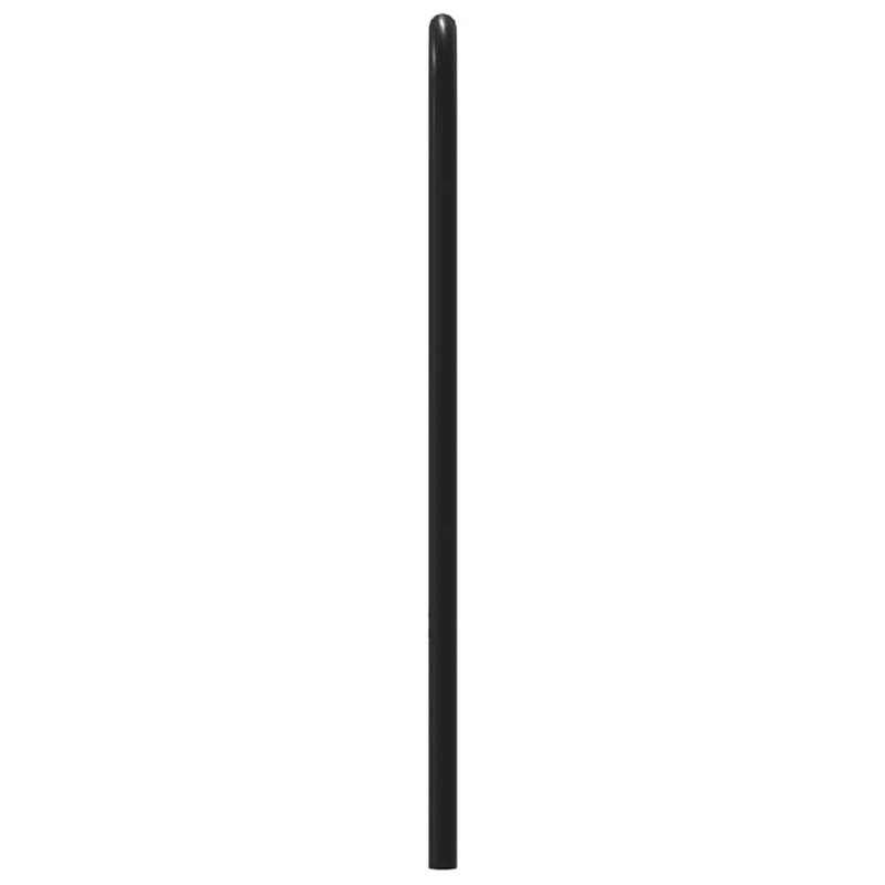 Kopfteil Räuchereiche 140 cm Stahl und Holzwerkstoff