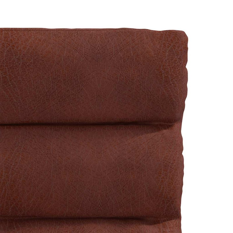 Esszimmerstühle 2 Stk. Glänzend Braun Kunstleder