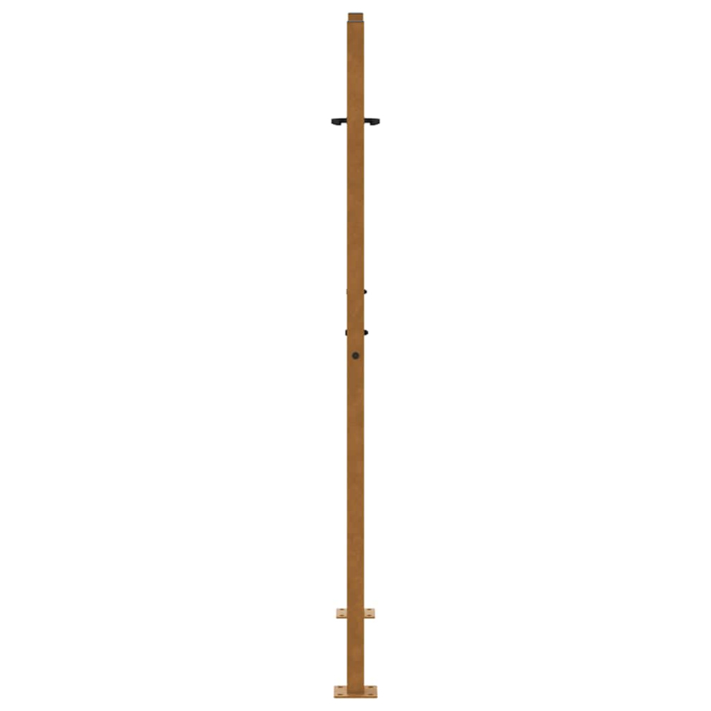 Gartentor 105x155 cm Wetterfester Stahl Spurendesign