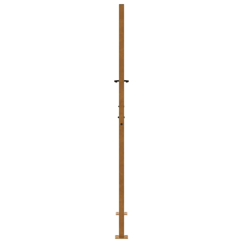 Gartentor 105x180 cm Wetterfester Stahl Spurendesign
