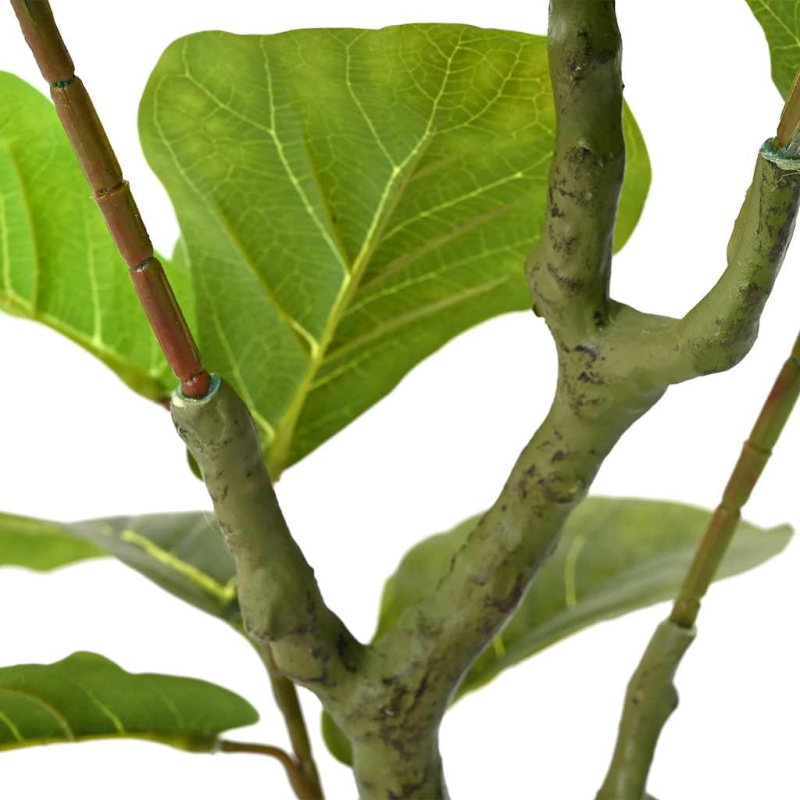 Ficusbaum Künstlich 30 Blätter 125 cm Grün
