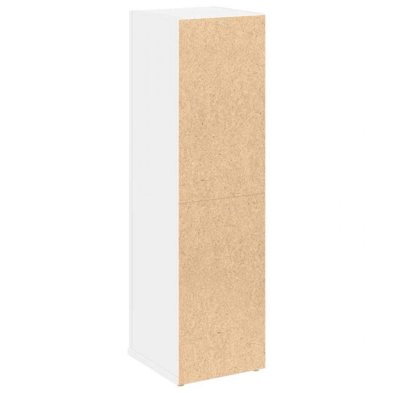 Badezimmerschrank mit Rollenhalter Weiß 20,5x22x72 cm