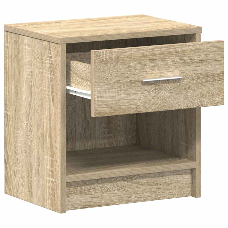 Nachttisch mit Schublade Sonoma-Eiche 39x28x41 cm