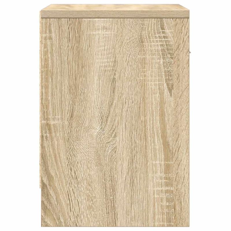 Nachttische 2 Stk. mit Schublade Sonoma-Eiche 39x28x41 cm