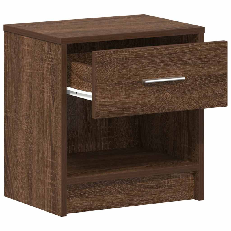 Nachttisch mit Schublade Eichen-Optik 39x28x41 cm