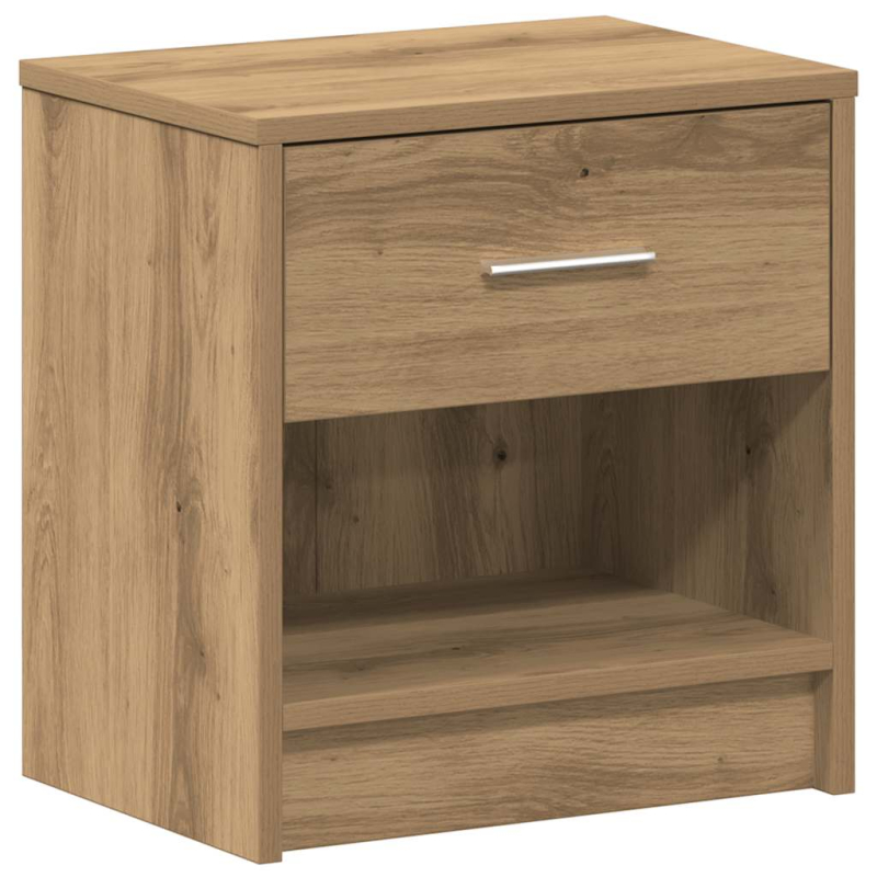 Nachttisch mit Schublade Artisan-Eiche 39x28x41 cm