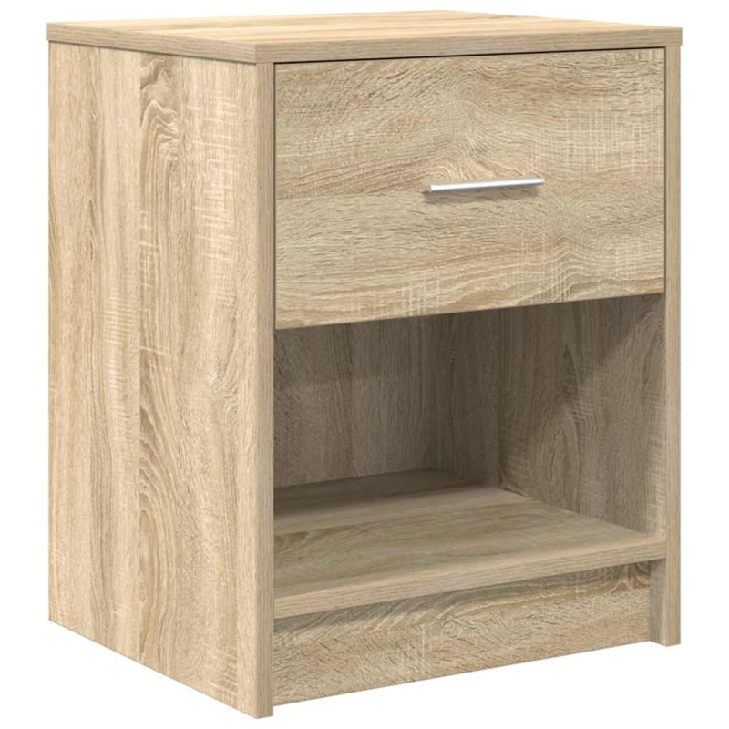 Nachttisch mit Schublade Sonoma-Eiche 40x34x50 cm