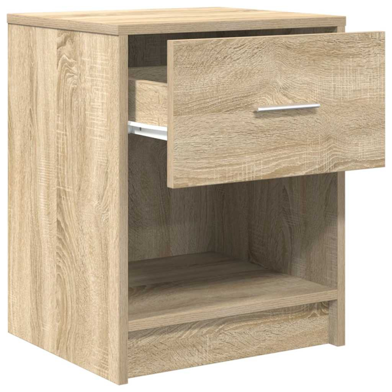 Nachttisch mit Schublade Sonoma-Eiche 40x34x50 cm