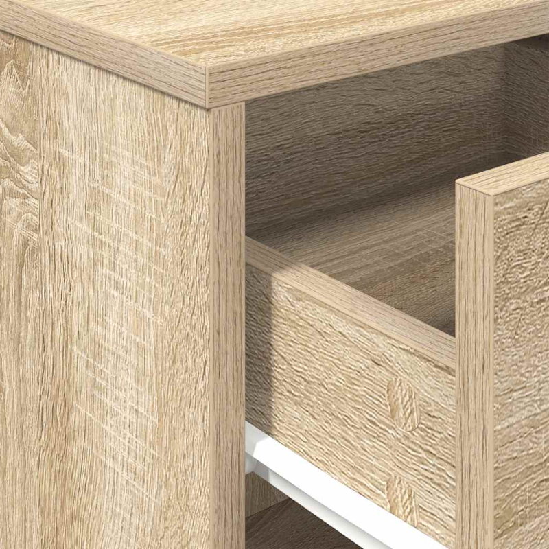 Nachttisch mit Schublade Sonoma-Eiche 40x34x50 cm