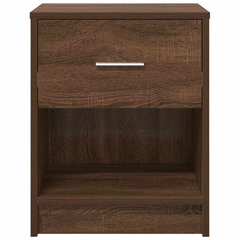 Nachttisch mit Schublade Eichen-Optik 40x34x50 cm