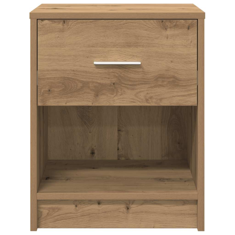 Nachttisch mit Schublade Artisan-Eiche 40x34x50 cm