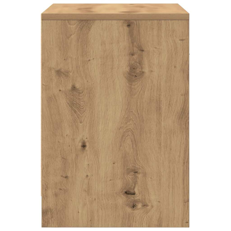 Nachttisch mit Schublade Artisan-Eiche 40x34x50 cm